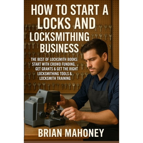 How to Start a Locks and Locksmithing Business, The Best of Locksmith Books: Start with Crowd Funding, Get Grants & Get , (Paperback)