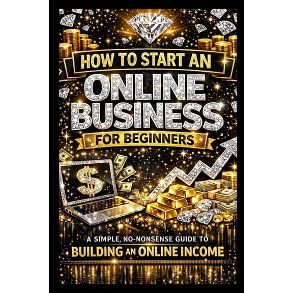 How to Start an Online Business for Beginners: A Simple, No-Nonsense Guide to Building an Online Income, (Paperback)