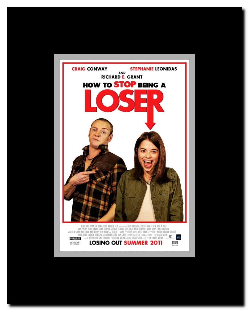 How to Stop Being a Loser Framed Movie Poster