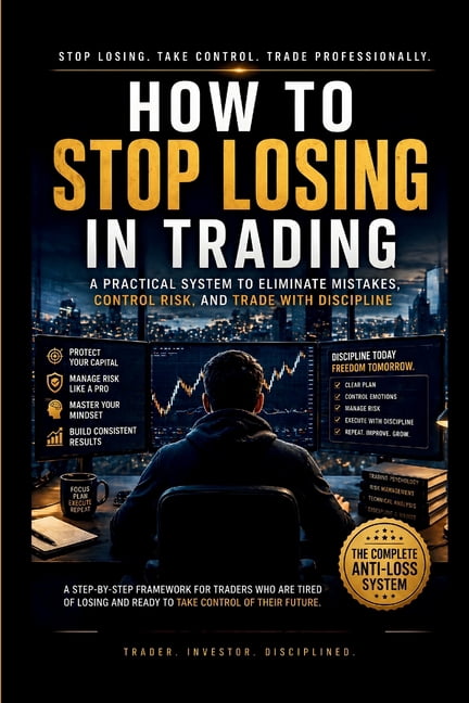 How to Stop Losing in Trading: A Practical System to Eliminate Mistakes, Control Risk, and Trade with Discipline, (Paperback)