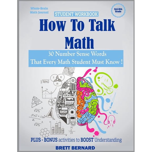 How to Talk Math: 30 NUMBER SENSE words that every math student MUST KNOW!, (Paperback)