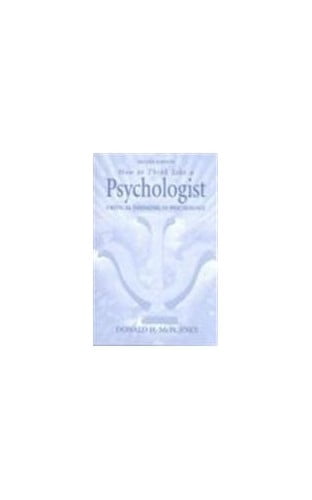 Pre-Owned How to Think Like a Psychologist: Critical Thinking in Psychology (Paperback ...