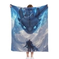 thumbnail image 1 of How to Train Y×our Dra×gonFlannel Blankets Soft Cozy Throw Blanket for Couch, Sofa, Bed 50x60 Inch, 1 of 5