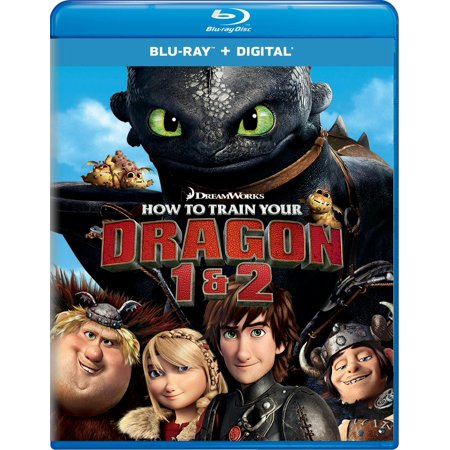 How to Train Your Dragon 1 & 2 (Blu-ray New Box Art) [Blu-ray]