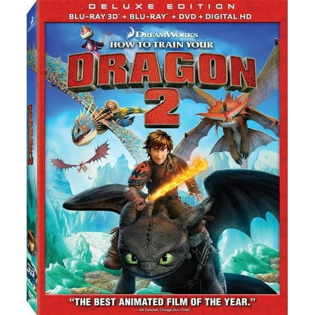 How to Train Your Dragon 2 [3D] [Blu-ray/DVD] [Includes Digital Copy] [Blu-ray/Blu-ray 3D/DVD] [2014]