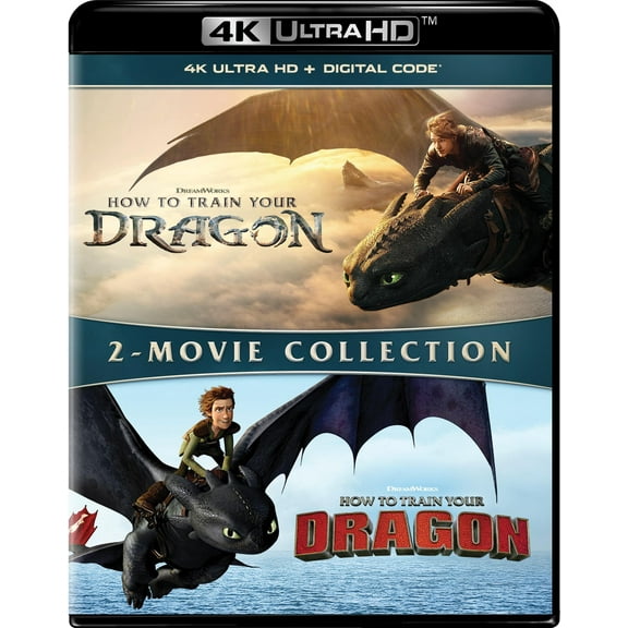 How To Train Your Dragon 2-Movie Collection (4K Ultra HD + Digital Copy), Family, DreamWorks