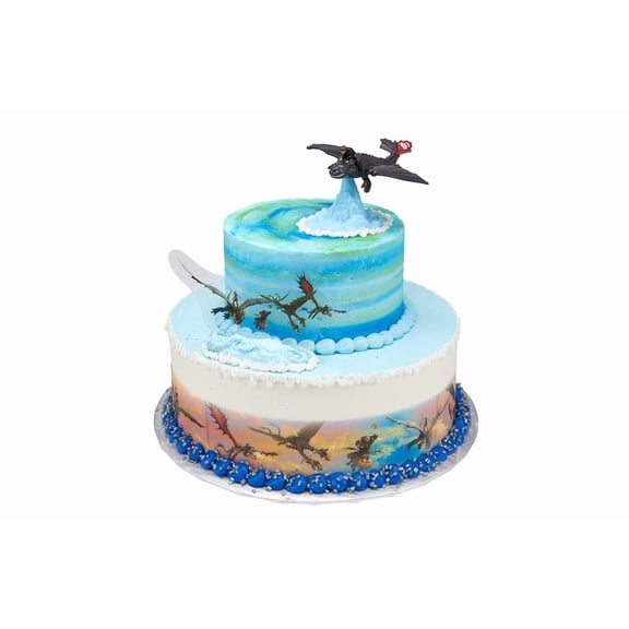 How to Train Your Dragon 2 Tier Cake