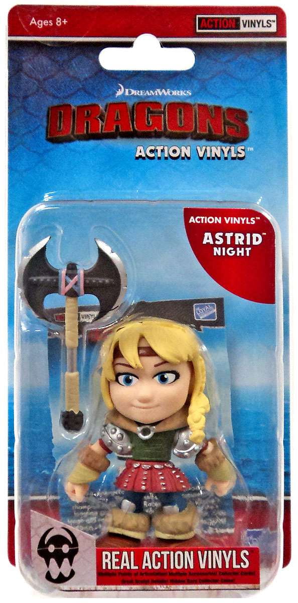 How to Train Your Dragon Action Vinyls Astrid Vinyl Figure [Night