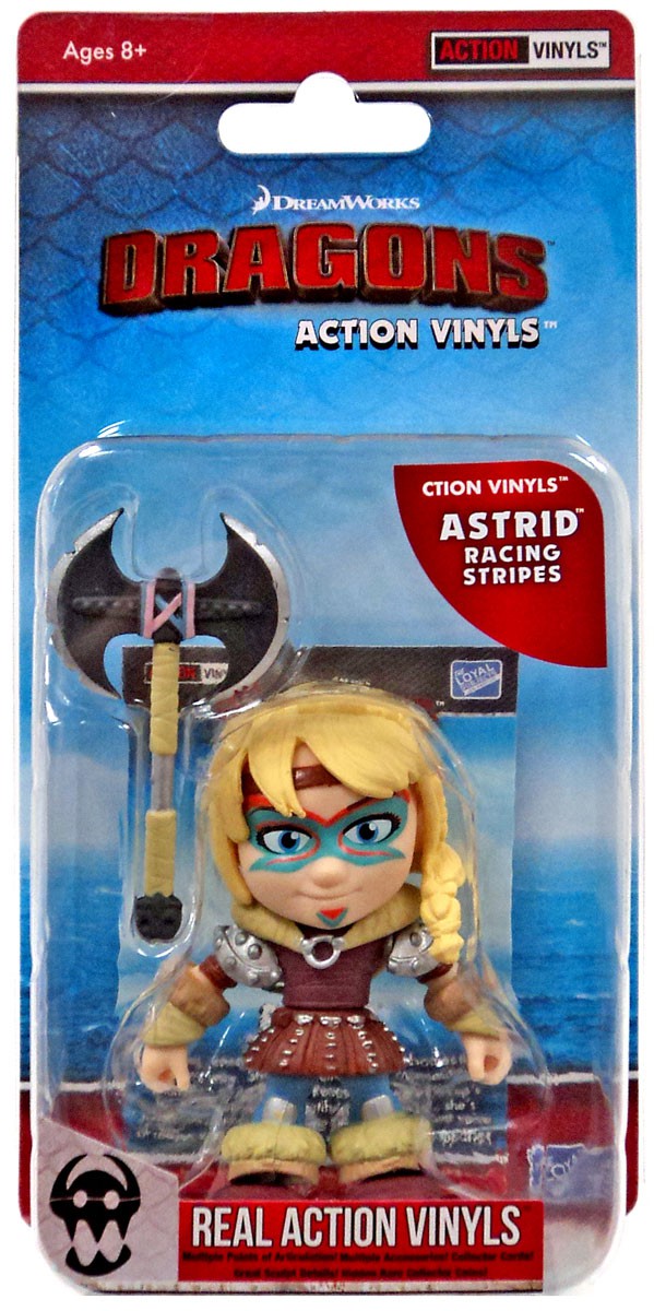 How to Train Your Dragon Action Vinyls Astrid Vinyl Figure [Racing
