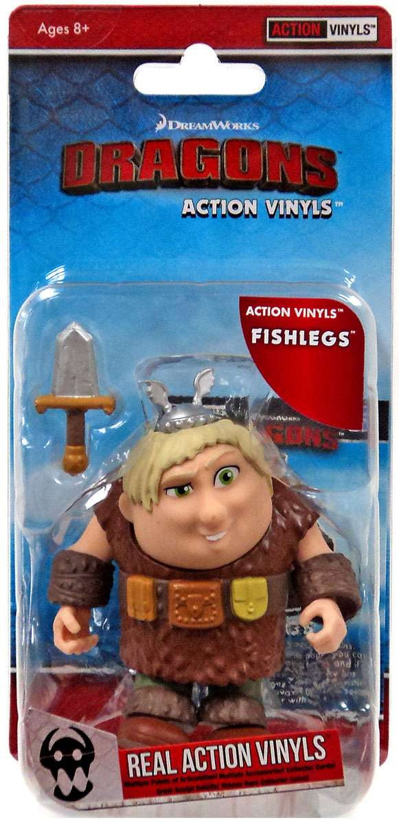 How to Train Your Dragon Action Vinyls Fishlegs Vinyl Figure