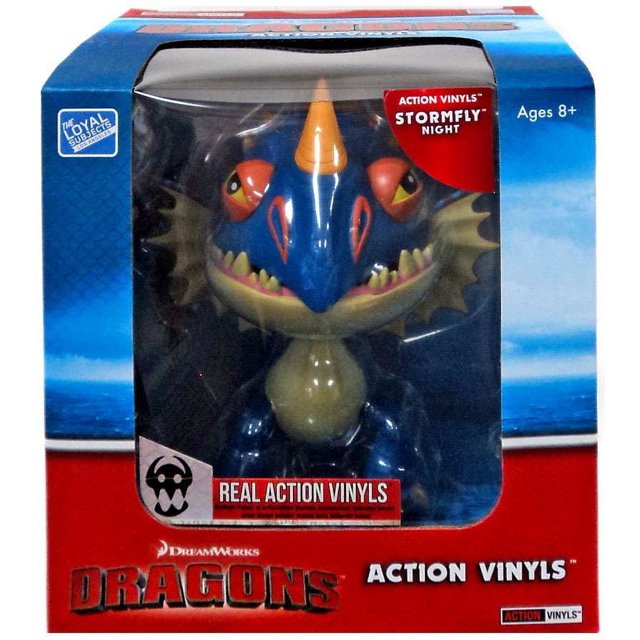 How to Train Your Dragon Action Vinyls Stormfly Vinyl Figure [Night
