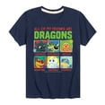 thumbnail image 1 of How to Train Your Dragon - All My Friends Are Dragons - Toddler & Youth Short Sleeve Graphic T-Shirt, 1 of 5