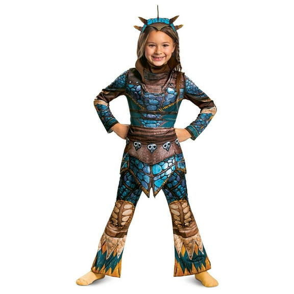 How to Train Your Dragon Astrid Classic Girl's Halloween Fancy-Dress Costume, S