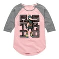 thumbnail image 1 of How to Train Your Dragon - Astrid Stacked - Toddler And Youth Girls Raglan Graphic T-Shirt, 1 of 5