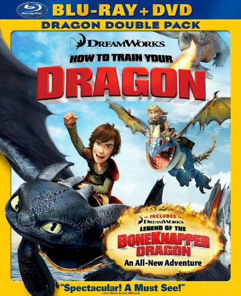 How to Train Your Dragon (Blu-ray + DVD), Dreamworks Animated, Kids \u0026 Family