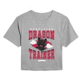 thumbnail image 1 of How to Train Your Dragon - Certified Dragon Trainer Cropped Graphic T-Shirt, 1 of 5