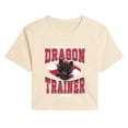 thumbnail image 1 of How to Train Your Dragon - Certified Dragon Trainer Cropped Graphic T-Shirt, 1 of 4