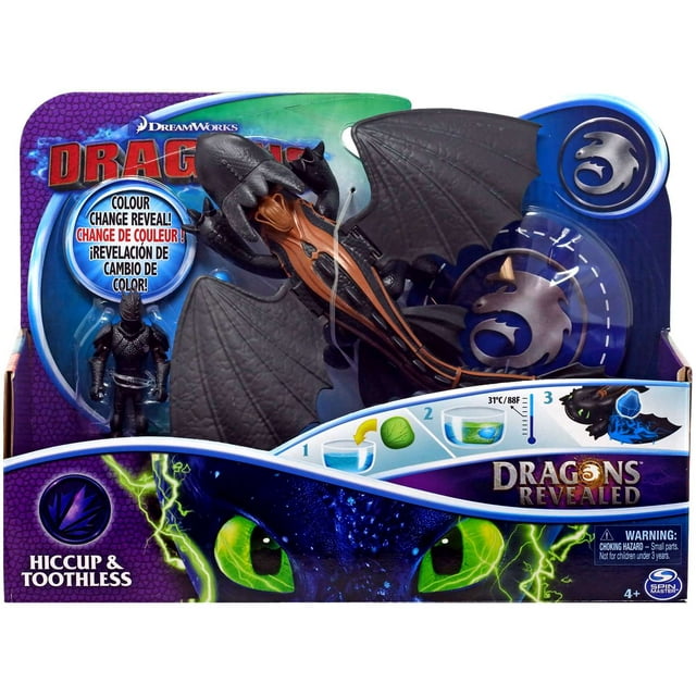 How to Train Your Dragon Dragons Revealed Hiccup & Toothless Action ...