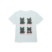 PRINCESS PEACH How to Train Your Dragon Girls Short Sleeve Graphic T-Shirt, Sizes 4-16