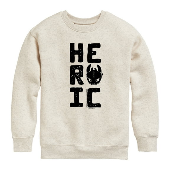 How to Train Your Dragon - Heroic - Toddler & Youth Crewneck Fleece Sweatshirt