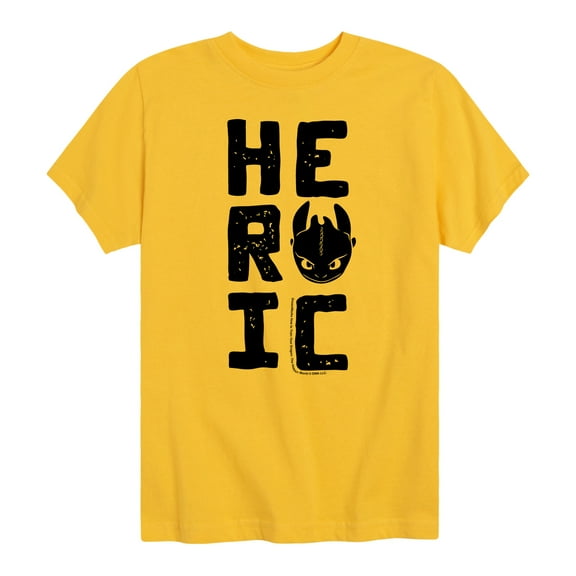 How to Train Your Dragon - Heroic - Toddler & Youth Short Sleeve Graphic T-Shirt