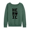 thumbnail image 1 of How to Train Your Dragon - Heroic - Women's Lightweight French Terry Long Sleeve Shirt, 1 of 5