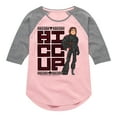 thumbnail image 1 of How to Train Your Dragon - Hiccup Stacked - Toddler And Youth Girls Raglan Graphic T-Shirt, 1 of 5