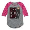 thumbnail image 1 of How to Train Your Dragon - Hiccup Stacked - Toddler And Youth Girls Raglan Graphic T-Shirt, 1 of 5