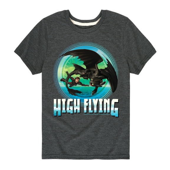How to Train Your Dragon - High Flying - Toddler And Youth Short Sleeve Graphic T-Shirt