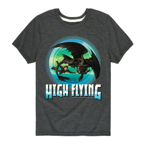 How to Train Your Dragon - High Flying - Toddler And Youth Short Sleeve Graphic T-Shirt