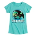 thumbnail image 1 of How to Train Your Dragon - High Flying - Toddler & Youth Girls Short Sleeve Graphic T-Shirt, 1 of 5