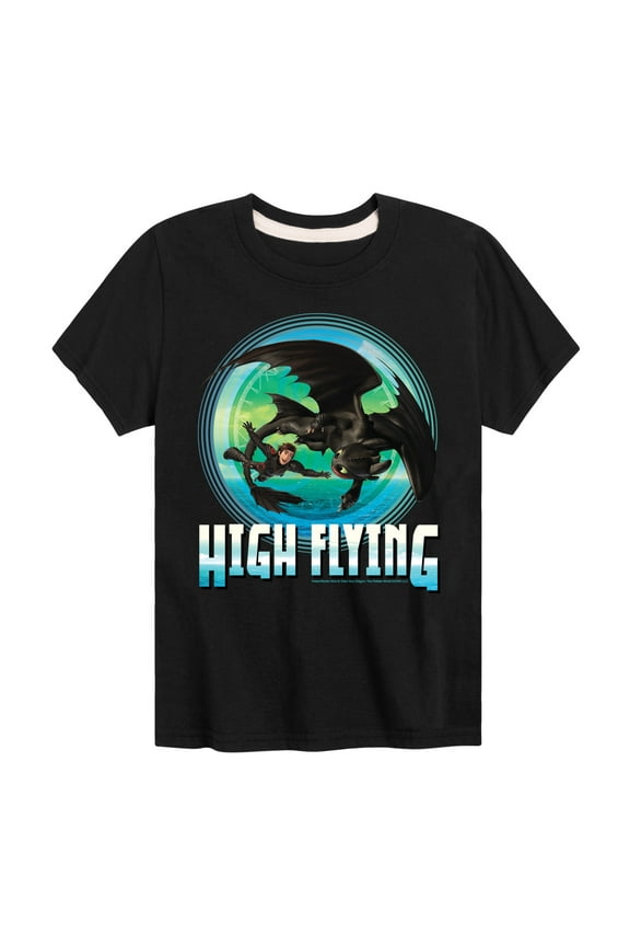 - High Flying - Toddler & Youth Short Sleeve Graphic T-Shirt