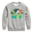thumbnail image 1 of How to Train Your Dragon - Hometown Heros - Toddler And Youth Crewneck Fleece Sweatshirt, 1 of 5