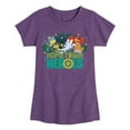 thumbnail image 1 of How to Train Your Dragon - Hometown Heros - Toddler And Youth Girls Short Sleeve Graphic T-Shirt, 1 of 5