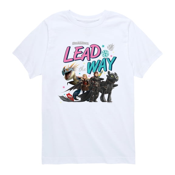 How to Train Your Dragon - Lead The Way - Youth Boys Short Sleeve Graphic T-Shirt