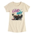 thumbnail image 1 of How to Train Your Dragon - Lead The Way - Youth Girls Fitted Short Sleeve T-Shirt, 1 of 4