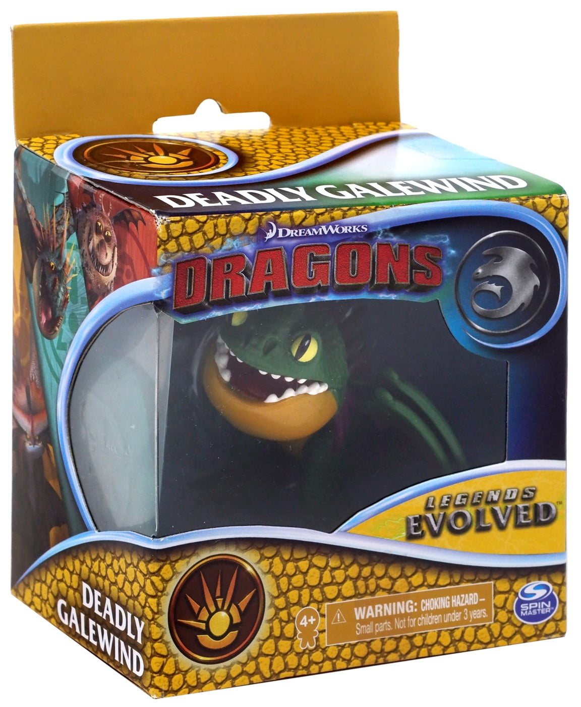 How to Train Your Dragon Legends Evolved Deadly Galewind Figure