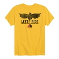 thumbnail image 1 of How to Train Your Dragon - Lets Ride - Toddler & Youth Short Sleeve Graphic T-Shirt, 1 of 4