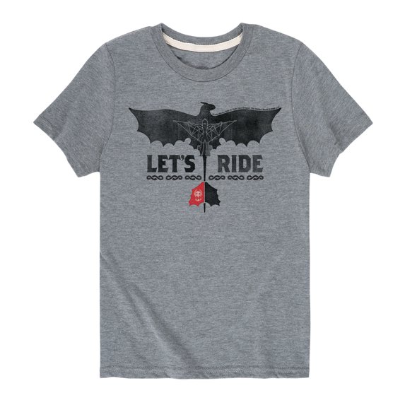 How to Train Your Dragon - Let's Ride - Toddler And Youth Short Sleeve Graphic T-Shirt