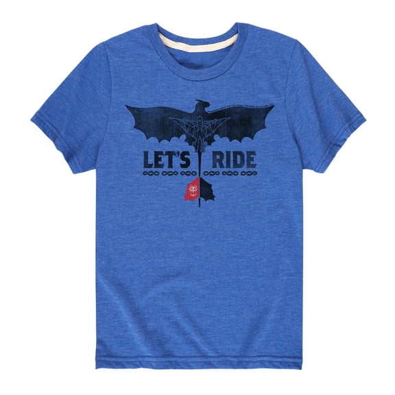 How to Train Your Dragon - Let's Ride  - Toddler And Youth Short Sleeve Graphic T-Shirt