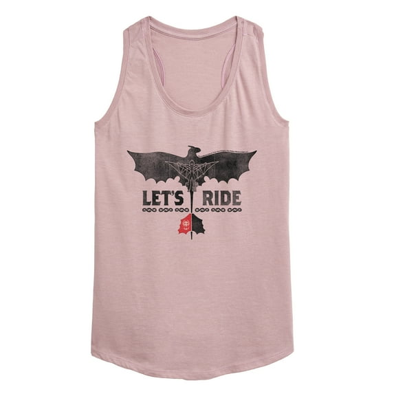 How to Train Your Dragon - Let's Ride - Women's Racerback Tank Top