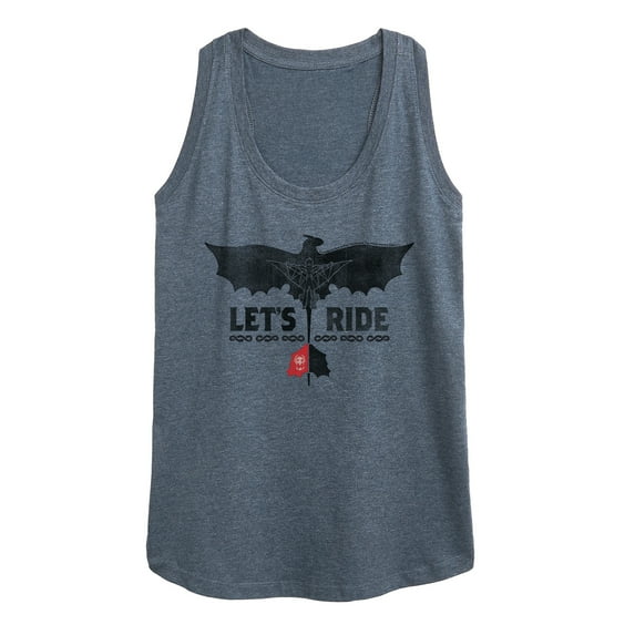 How to Train Your Dragon - Let's Ride - Women's Racerback Tank Top