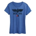 thumbnail image 1 of How to Train Your Dragon - Let's Ride - Women's Short Sleeve Graphic T-Shirt, 1 of 5