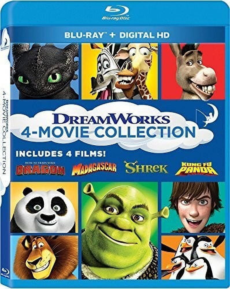マダガスカル　アイスエイジ　シュレック　ヒックとドラゴン　カンフーパンダ　セット How to Train Your Dragon/Madagascar/Shrek/Kung Fu Panda (Blu-ray