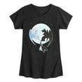 thumbnail image 1 of How to Train Your Dragon - Night And Light Moon - Toddler And Youth Girls Short Sleeve Graphic T-Shirt, 1 of 5