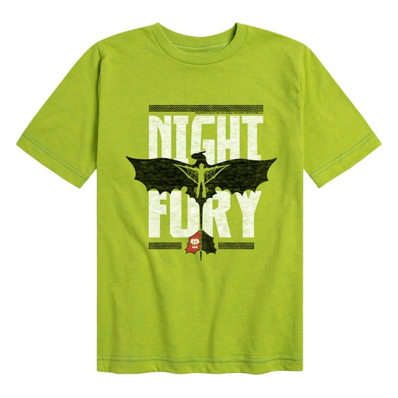 How to Train Your Dragon - Night Fury Flight - Toddler And Youth Short Sleeve Graphic T-Shirt