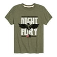 thumbnail image 1 of How to Train Your Dragon - Night Fury Flight  - Toddler And Youth Short Sleeve Graphic T-Shirt, 1 of 4