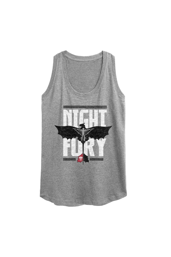 - Night Fury Flight - Women's Racerback Tank Top