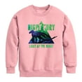 thumbnail image 1 of How to Train Your Dragon - Night Fury Light Up The Night  - Toddler And Youth Crewneck Fleece Sweatshirt, 1 of 4