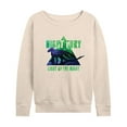 thumbnail image 1 of How to Train Your Dragon - Night Fury Light Up The Night - Women's Lightweight French Terry Long Sleeve Shirt, 1 of 5